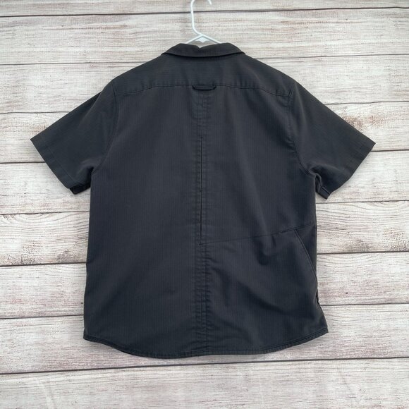Off the Grid Ripstop Button Down Shirt Men's Size XL Gray Vented - Picture 2 of 9